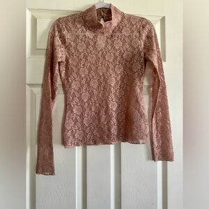 Urban Outfitters Sheer Lace Top